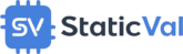 staticval logo software company logo